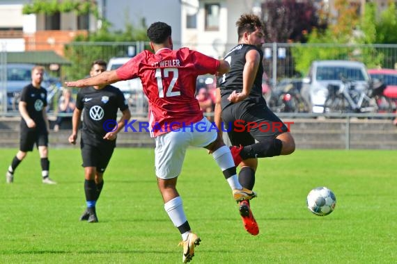 Saison 21/22 Kreisklasse A - TSV Angelnachtal vs FC Weiler (© Siegfried Lörz)