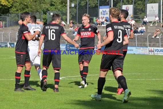 Verbandsliga Nordbaden VfB Eppingen vs 1. FC Mühlhausen (© Siegfried Lörz)