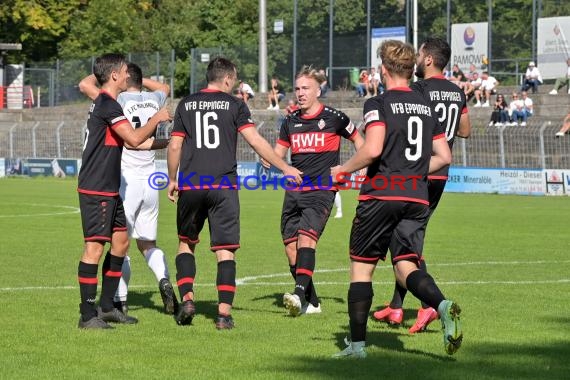 Verbandsliga Nordbaden VfB Eppingen vs 1. FC Mühlhausen (© Siegfried Lörz)