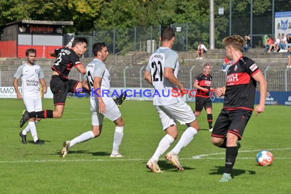 Verbandsliga Nordbaden VfB Eppingen vs 1. FC Mühlhausen (© Siegfried Lörz)