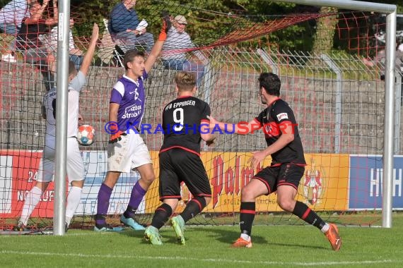 Verbandsliga Nordbaden VfB Eppingen vs 1. FC Mühlhausen (© Siegfried Lörz)