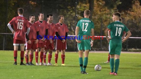 Kreispokal Sinsheim 21/22l FC Zuzenhausen 2 vs FC Weiler (© Siegfried Lörz)