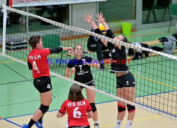 Volleyball Damen 3. Liga Süd SV Sinsheim VfB Ulm  (© Siegfried Lörz)