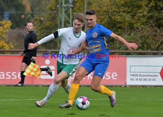 Verbandsliga Nordbaden 21/22 FC Zuzenhausen vs 1. FC Mühlhausen  (© Siegfried Lörz)