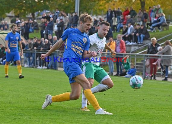 Verbandsliga Nordbaden 21/22 FC Zuzenhausen vs 1. FC Mühlhausen  (© Siegfried Lörz)