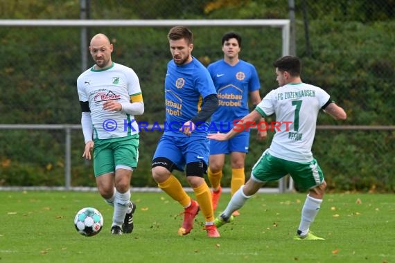 Verbandsliga Nordbaden 21/22 FC Zuzenhausen vs 1. FC Mühlhausen  (© Siegfried Lörz)