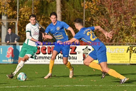 Verbandsliga Nordbaden 21/22 FC Zuzenhausen vs 1. FC Mühlhausen  (© Siegfried Lörz)