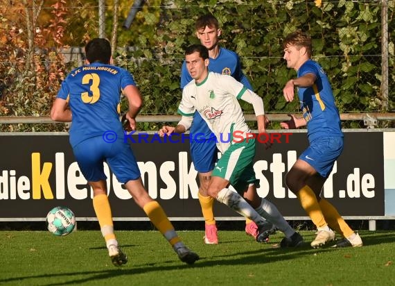 Verbandsliga Nordbaden 21/22 FC Zuzenhausen vs 1. FC Mühlhausen  (© Siegfried Lörz)