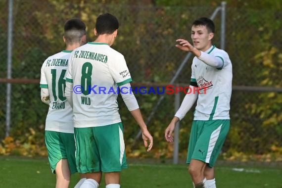 Verbandsliga Nordbaden 21/22 FC Zuzenhausen vs 1. FC Mühlhausen  (© Siegfried Lörz)