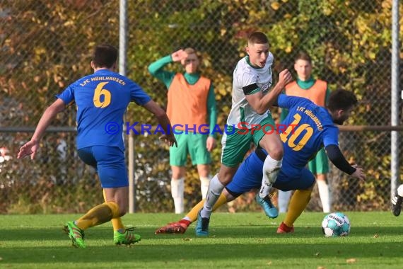 Verbandsliga Nordbaden 21/22 FC Zuzenhausen vs 1. FC Mühlhausen  (© Siegfried Lörz)