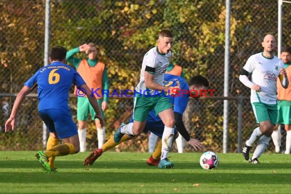 Verbandsliga Nordbaden 21/22 FC Zuzenhausen vs 1. FC Mühlhausen  (© Siegfried Lörz)