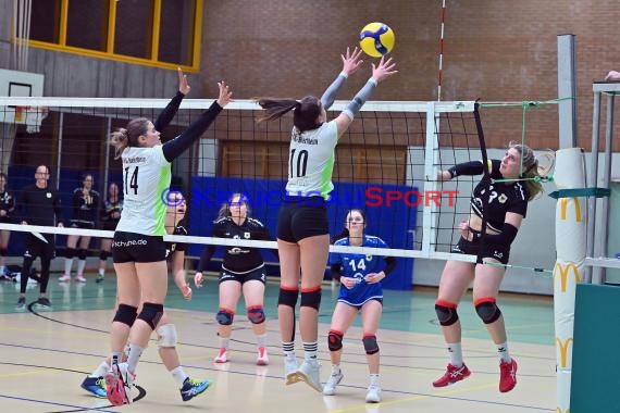 Volleyball Damen 3. Liga Süd SV Sinsheim  vs SV KA-Beiertheim (© Siegfried Lörz)