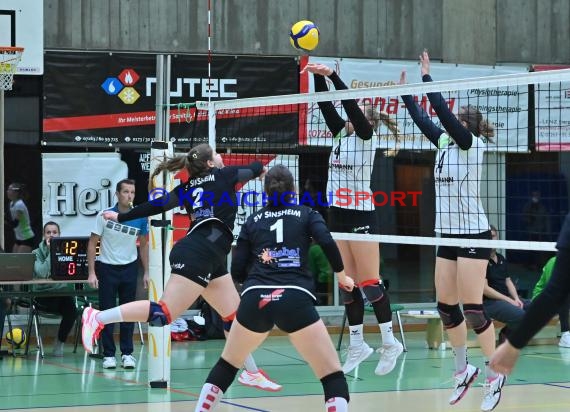 Volleyball Damen 3. Liga Süd SV Sinsheim  vs SV KA-Beiertheim (© Siegfried Lörz)