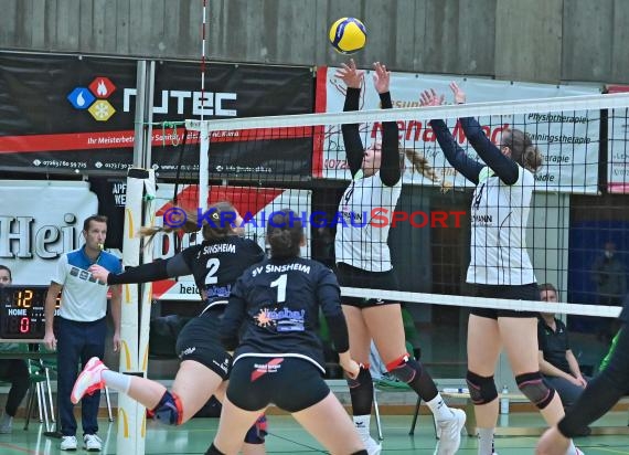 Volleyball Damen 3. Liga Süd SV Sinsheim  vs SV KA-Beiertheim (© Siegfried Lörz)