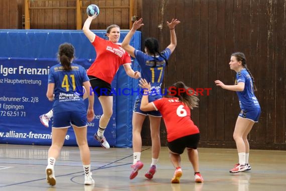 Handball 2021/22 Frauen Bezirksliga TB Richen vs SG Heuchelberg II (© Berthold Gebhard)