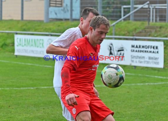 Kreisklasse A Sinsheim 21/22 FC Weiler vs FV Sulzfeld (© Siegfried Lörz)