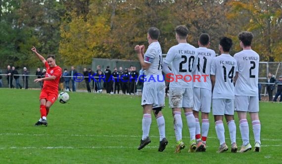 Kreisklasse A Sinsheim 21/22 FC Weiler vs FV Sulzfeld (© Siegfried Lörz)