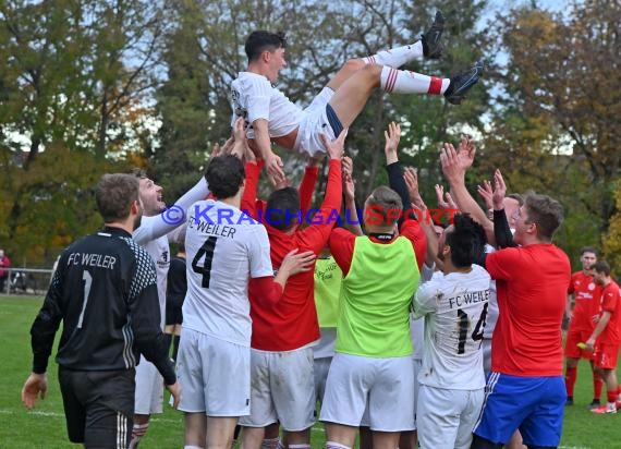 Kreisklasse A Sinsheim 21/22 FC Weiler vs FV Sulzfeld (© Siegfried Lörz)