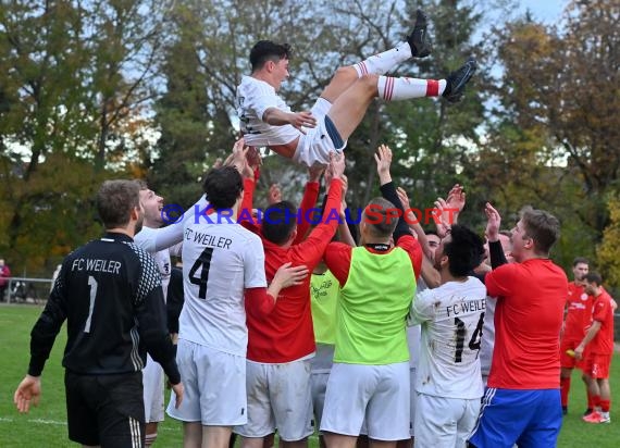 Kreisklasse A Sinsheim 21/22 FC Weiler vs FV Sulzfeld (© Siegfried Lörz)