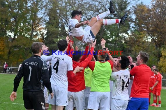 Kreisklasse A Sinsheim 21/22 FC Weiler vs FV Sulzfeld (© Siegfried Lörz)