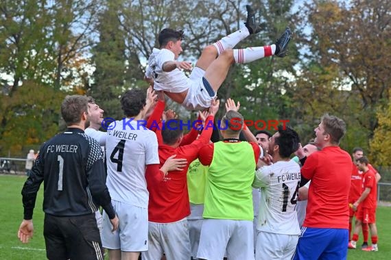 Kreisklasse A Sinsheim 21/22 FC Weiler vs FV Sulzfeld (© Siegfried Lörz)