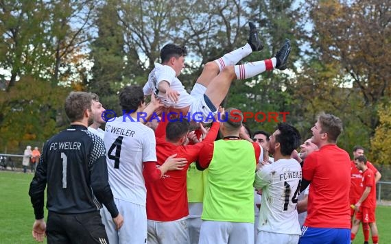 Kreisklasse A Sinsheim 21/22 FC Weiler vs FV Sulzfeld (© Siegfried Lörz)