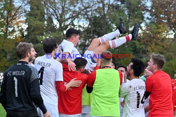 Kreisklasse A Sinsheim 21/22 FC Weiler vs FV Sulzfeld (© Siegfried Lörz)