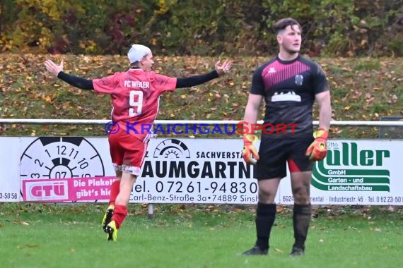 Kreisklasse A Sinsheim 21/22 FC Eschelbronn vs FC Weiler (© Siegfried Lörz)