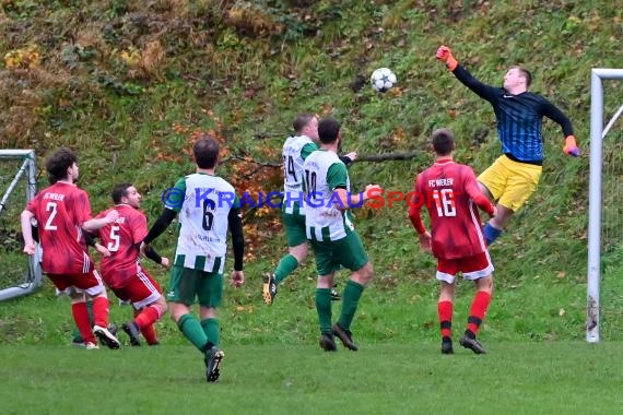 Kreisklasse A Sinsheim 21/22 FC Eschelbronn vs FC Weiler (© Siegfried Lörz)