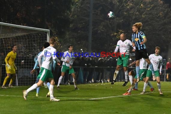 BFV Rothaus-Pokal 2021/22 FC Zuzenhausen vs SV Waldhof (© Siegfried Lörz)