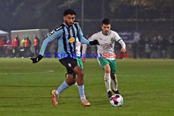 BFV Rothaus-Pokal 2021/22 FC Zuzenhausen vs SV Waldhof (© Siegfried Lörz)