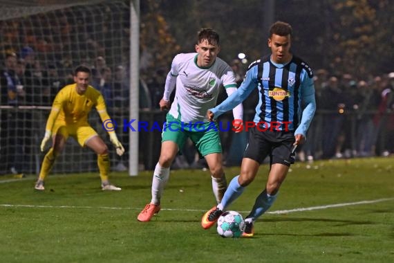 BFV Rothaus-Pokal 2021/22 FC Zuzenhausen vs SV Waldhof (© Siegfried Lörz)