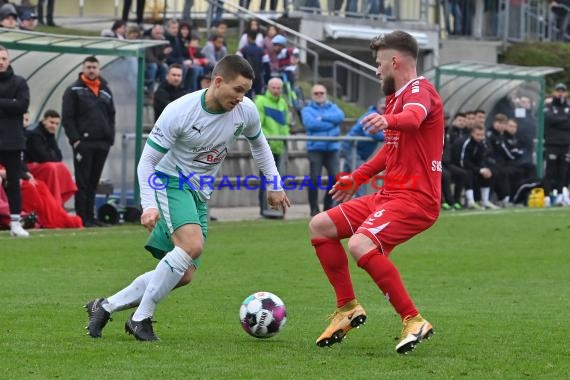 Verbandsliga Nordbaden 21/22 FC Zuzenhausen vs SV Spielberg (© Siegfried Lörz)