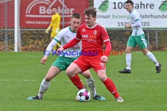 Verbandsliga Nordbaden 21/22 FC Zuzenhausen vs SV Spielberg (© Siegfried Lörz)