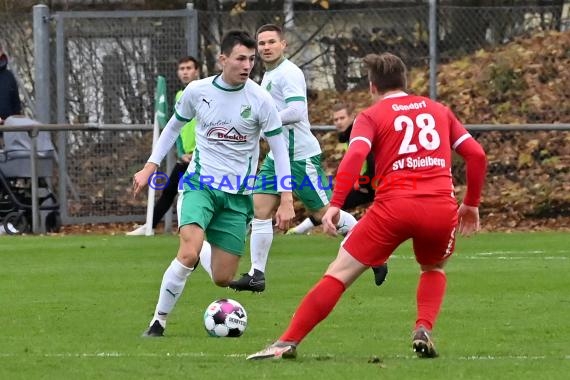 Verbandsliga Nordbaden 21/22 FC Zuzenhausen vs SV Spielberg (© Siegfried Lörz)