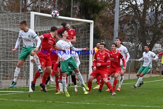 Verbandsliga Nordbaden 21/22 FC Zuzenhausen vs SV Spielberg (© Siegfried Lörz)