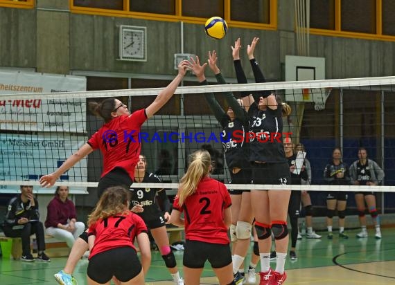 Volleyball Damen 3. Liga Süd SV Sinsheim  vs VSG Saarlouis (© Siegfried Lörz)