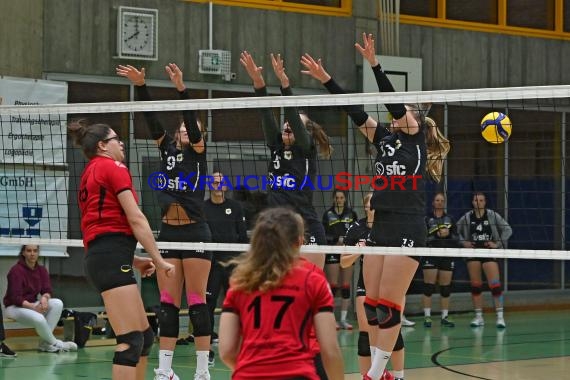 Volleyball Damen 3. Liga Süd SV Sinsheim  vs VSG Saarlouis (© Siegfried Lörz)