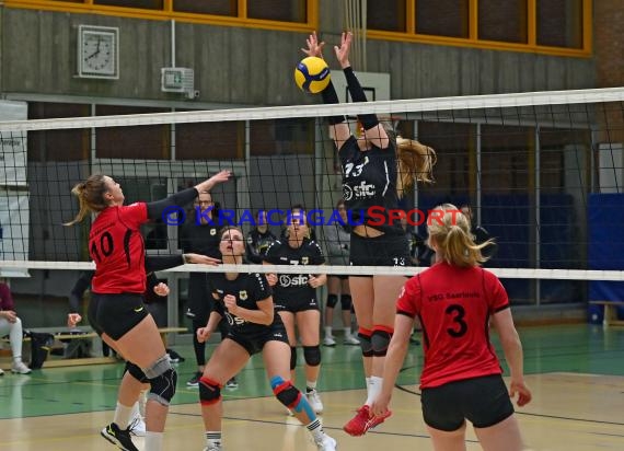 Volleyball Damen 3. Liga Süd SV Sinsheim  vs VSG Saarlouis (© Siegfried Lörz)