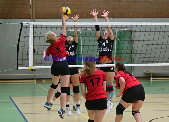 Volleyball Damen 3. Liga Süd SV Sinsheim  vs VSG Saarlouis (© Siegfried Lörz)