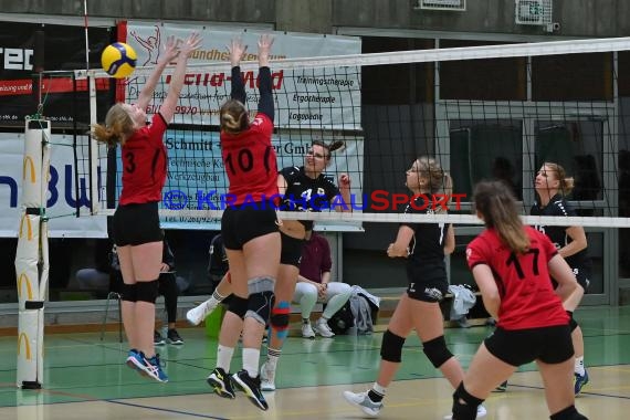 Volleyball Damen 3. Liga Süd SV Sinsheim  vs VSG Saarlouis (© Siegfried Lörz)