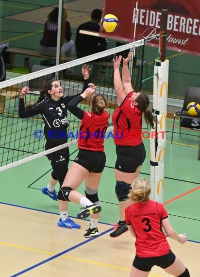 Volleyball Damen 3. Liga Süd SV Sinsheim  vs VSG Saarlouis (© Siegfried Lörz)