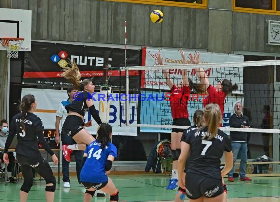 Volleyball Damen 3. Liga Süd SV Sinsheim  vs VSG Saarlouis (© Siegfried Lörz)