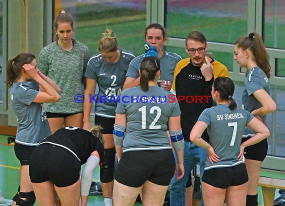 Volleyball Oberliga Damen Baden SV Sinsheim 2 vs Heidelberger TV 2  (© Siegfried Lörz)