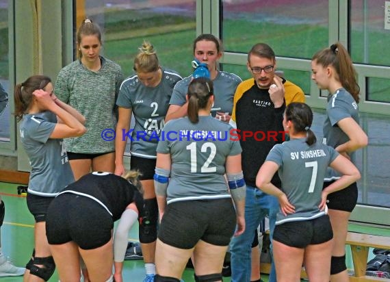 Volleyball Oberliga Damen Baden SV Sinsheim 2 vs Heidelberger TV 2  (© Siegfried Lörz)