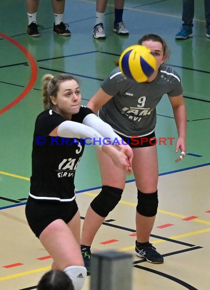 Volleyball Oberliga Damen Baden SV Sinsheim 2 vs Heidelberger TV 2  (© Siegfried Lörz)