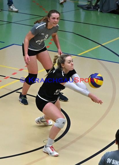 Volleyball Oberliga Damen Baden SV Sinsheim 2 vs Heidelberger TV 2  (© Siegfried Lörz)