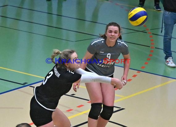 Volleyball Oberliga Damen Baden SV Sinsheim 2 vs Heidelberger TV 2  (© Siegfried Lörz)