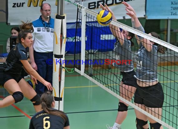 Volleyball Oberliga Damen Baden SV Sinsheim 2 vs Heidelberger TV 2  (© Siegfried Lörz)