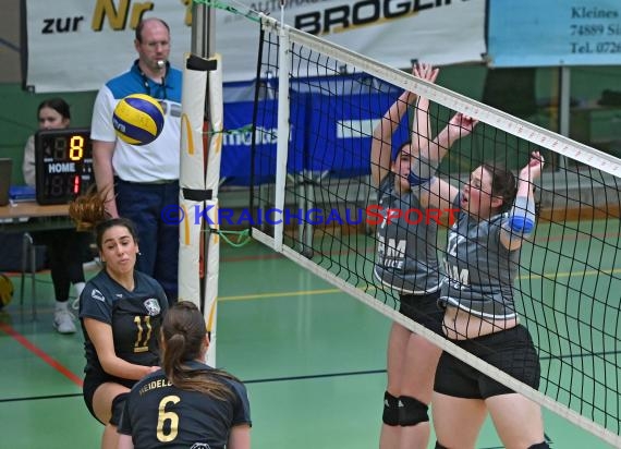 Volleyball Oberliga Damen Baden SV Sinsheim 2 vs Heidelberger TV 2  (© Siegfried Lörz)